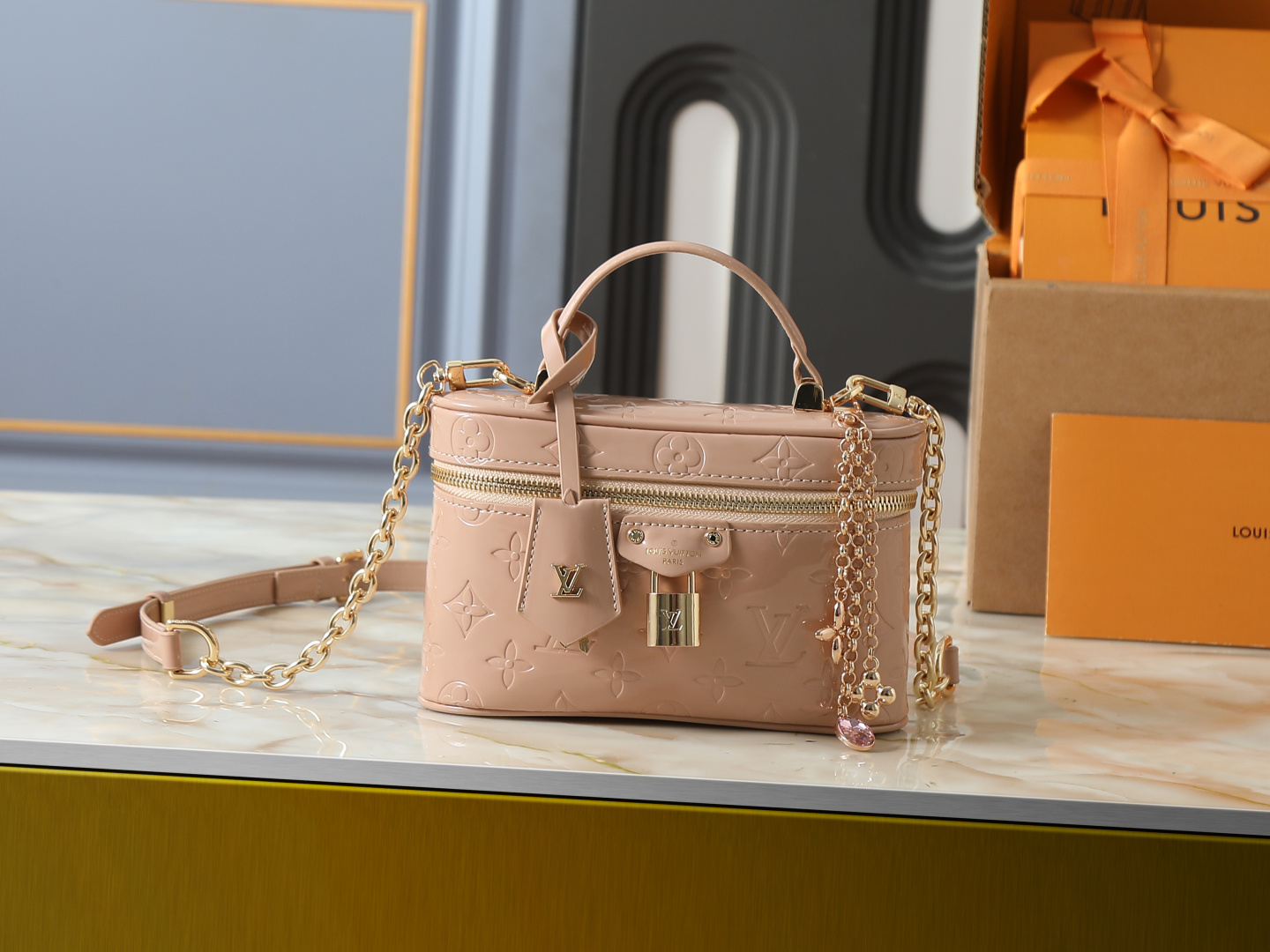 Louis Vuitton LV All In BB Handbag Premium Canvas Model M27529 Gift Box Included Office Commute Luxury Designer